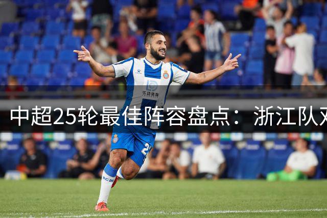 中超25轮最佳阵容盘点：浙江队双星闪耀，吴兴涵关键进球救主